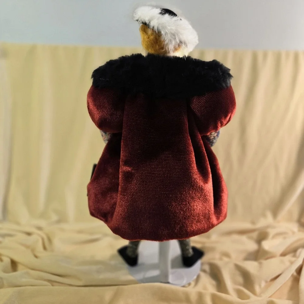 King Henry VIII Brenda Price 14 in. Royal Heritage Doll w/ Box & Stand 1996 #472